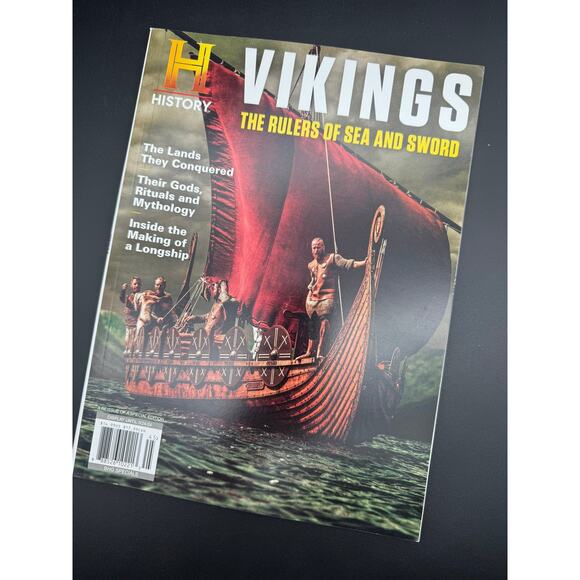VIKINGS: THE RULERS OF SEA & SWORD History Magazine Spring 2024 Special Reissue - Picture 1 of 3
